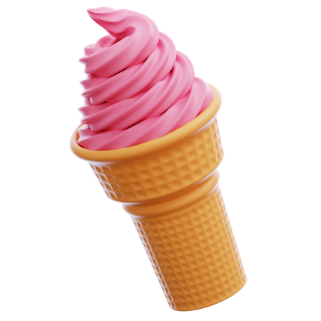 Ice Cream  3D Icon