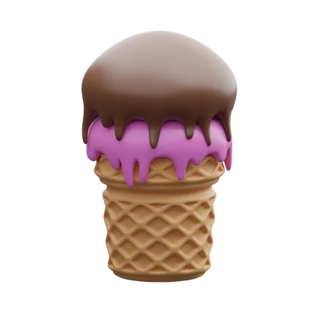 Ice cream  3D Icon