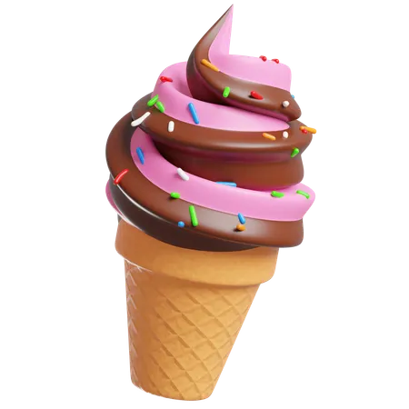 Ice Cream  3D Icon