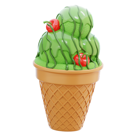 Ice Cream  3D Icon