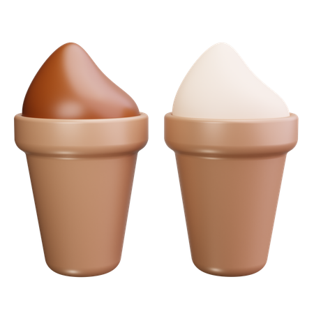 Ice cream  3D Icon