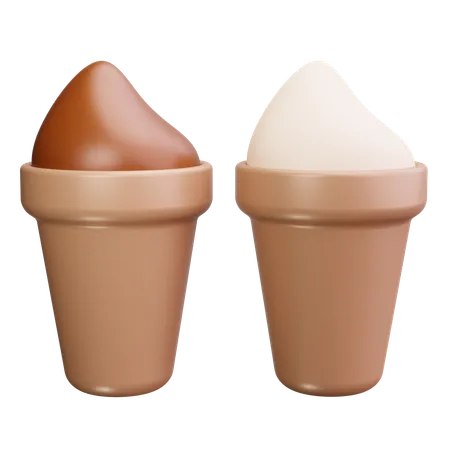 Ice cream  3D Icon