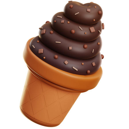 Ice Cream  3D Icon