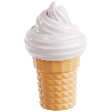 Ice Cream  3D Icon