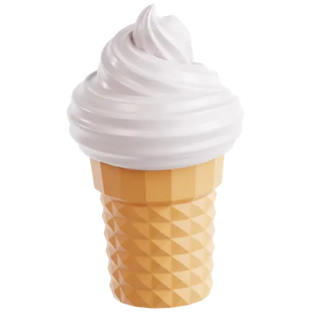 Ice Cream  3D Icon