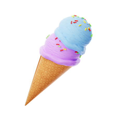 Ice cream  3D Icon