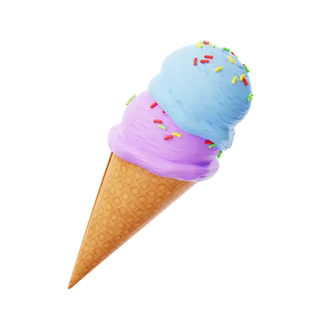 Ice cream  3D Icon