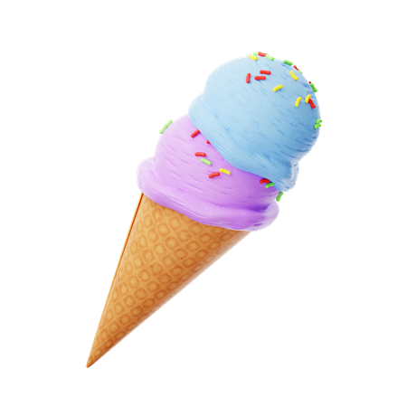 Ice cream  3D Icon