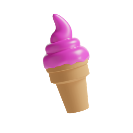 Ice Cream  3D Illustration