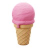 3d for ice-cream