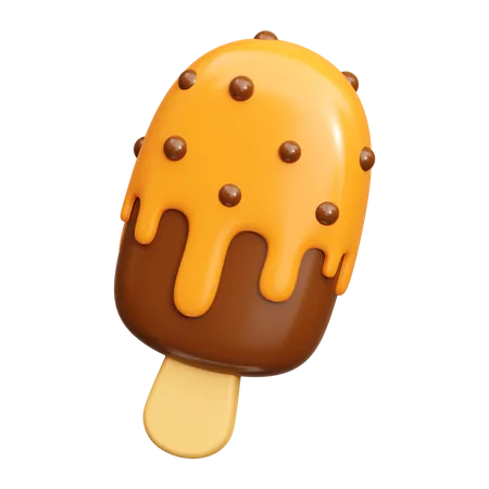 Ice Cream 3 D Illustration Icon 3D Icon