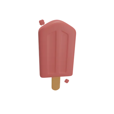 Ice Cream Candy  3D Illustration