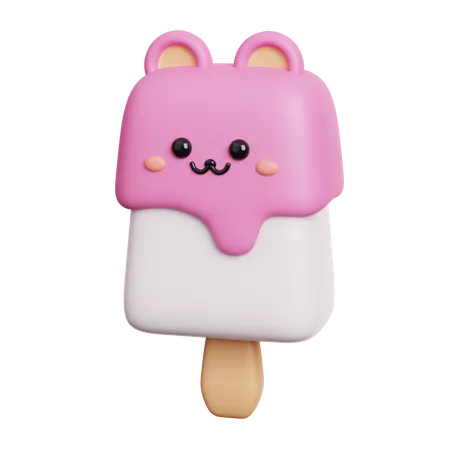 Ice Cream Candy  3D Icon