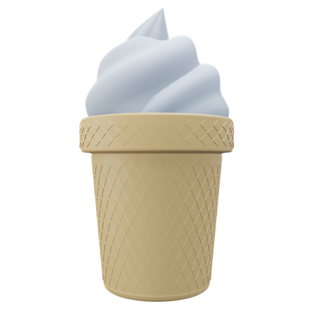 Ice Cream Cone  3D Icon