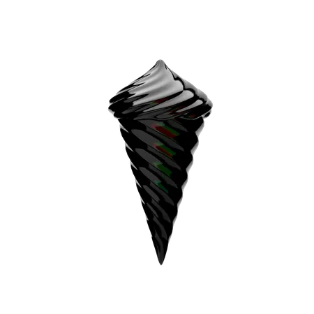 Ice Cream Cone  3D Icon