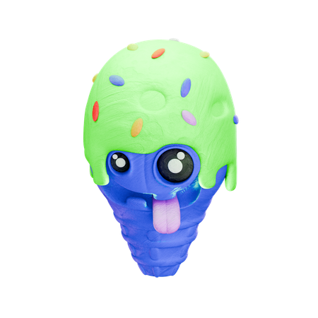 Ice Cream Cone  3D Icon