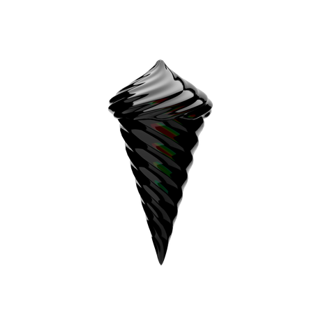 Ice Cream Cone  3D Icon
