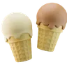 Ice Cream Cone Double Choc Vanilla