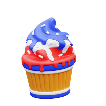 Ice Cream Cup  3D Icon