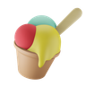 ice cream cup graphics
