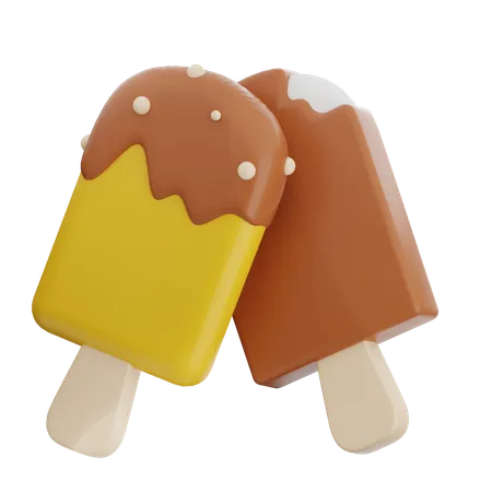 Ice Cream Lolly  3D Icon