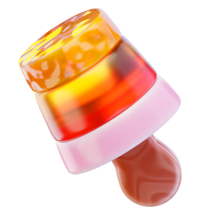 Ice Cream Lolly  3D Icon
