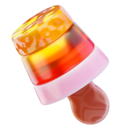 Ice Cream Lolly  3D Icon