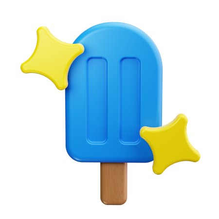 Ice Cream Lolly  3D Icon