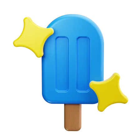 Ice Cream Lolly  3D Icon