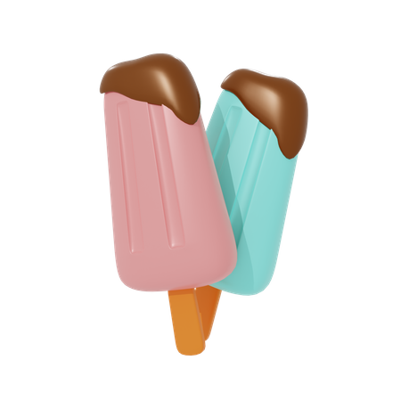 Ice Cream Lolly  3D Icon