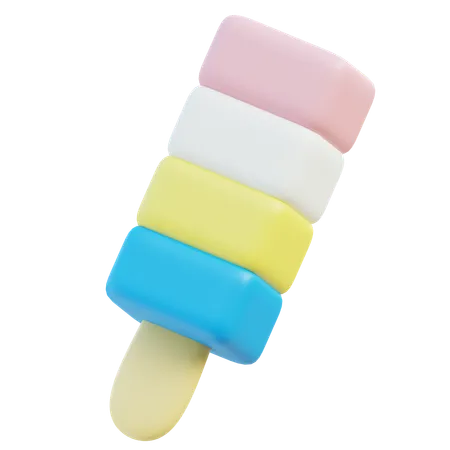 Ice Cream pop  3D Icon