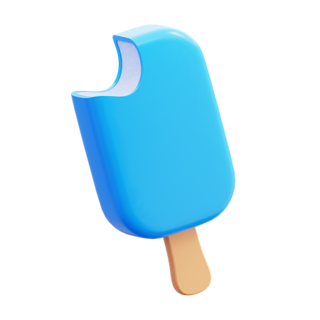 Ice Cream Popsicle  3D Icon