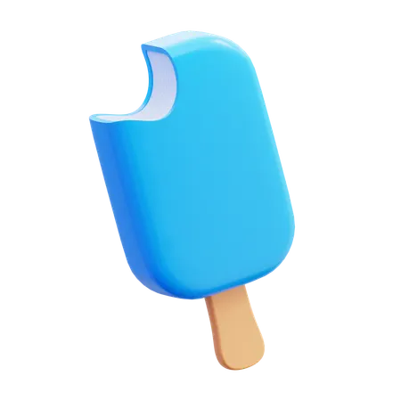 Ice Cream Popsicle  3D Icon