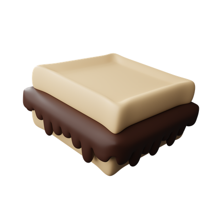 Ice Cream Sandwich  3D Icon