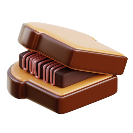 Ice cream sandwich  3D Icon