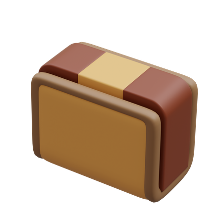 Ice Cream Sandwich Bread  3D Icon