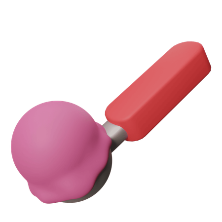 Ice Cream scoop  3D Icon