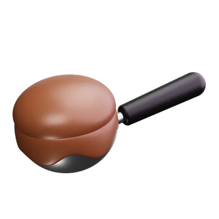 Ice Cream Scoop  3D Icon