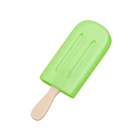 Ice Cream Stick 3 D Icon 3D Icon