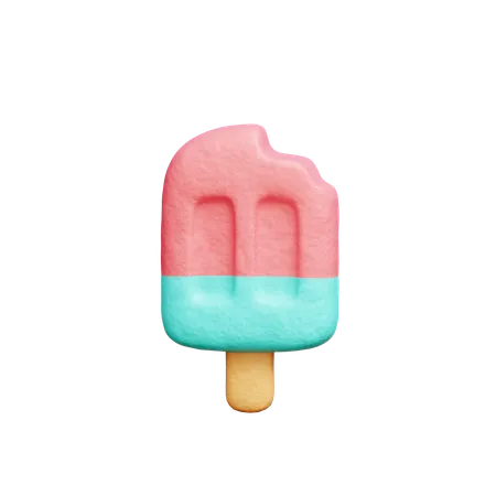 Ice Cream Stick  3D Icon