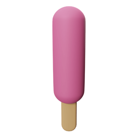 Ice Cream Stick  3D Icon