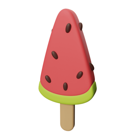 Ice Cream stick  3D Icon