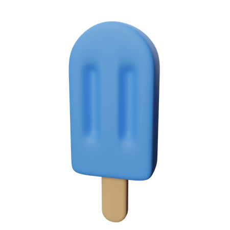 Ice Cream Stick  3D Icon