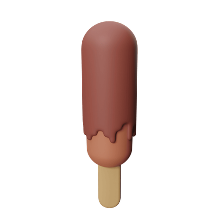 Ice Cream Stick  3D Icon