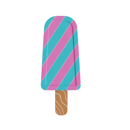 Ice Cream Stick  3D Icon