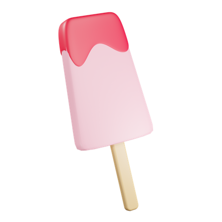 Ice Cream Stick  3D Icon