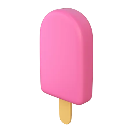 Ice Cream Stick  3D Icon