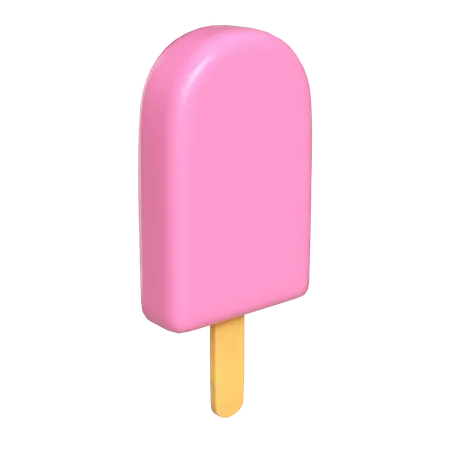 Ice Cream Stick  3D Icon