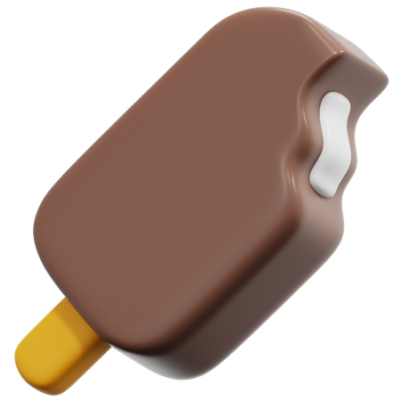 Ice Cream Stick  3D Icon