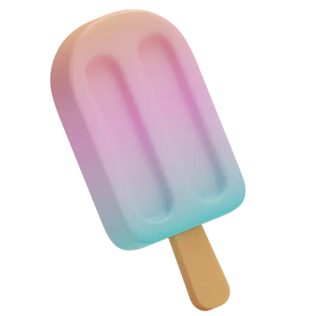 Ice Cream Stick  3D Icon